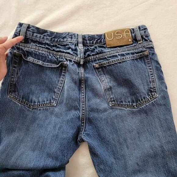 John Varvatos Men's Medium Wash Straight Leg Jeans Size 34R - Picture 10 of 10